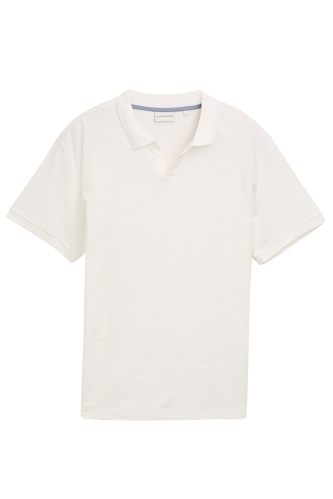 Tom Tailor structured resort collar polo
